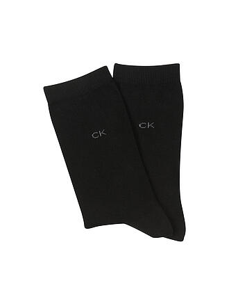 CALVIN KLEIN | Socken 2er Pkg. black