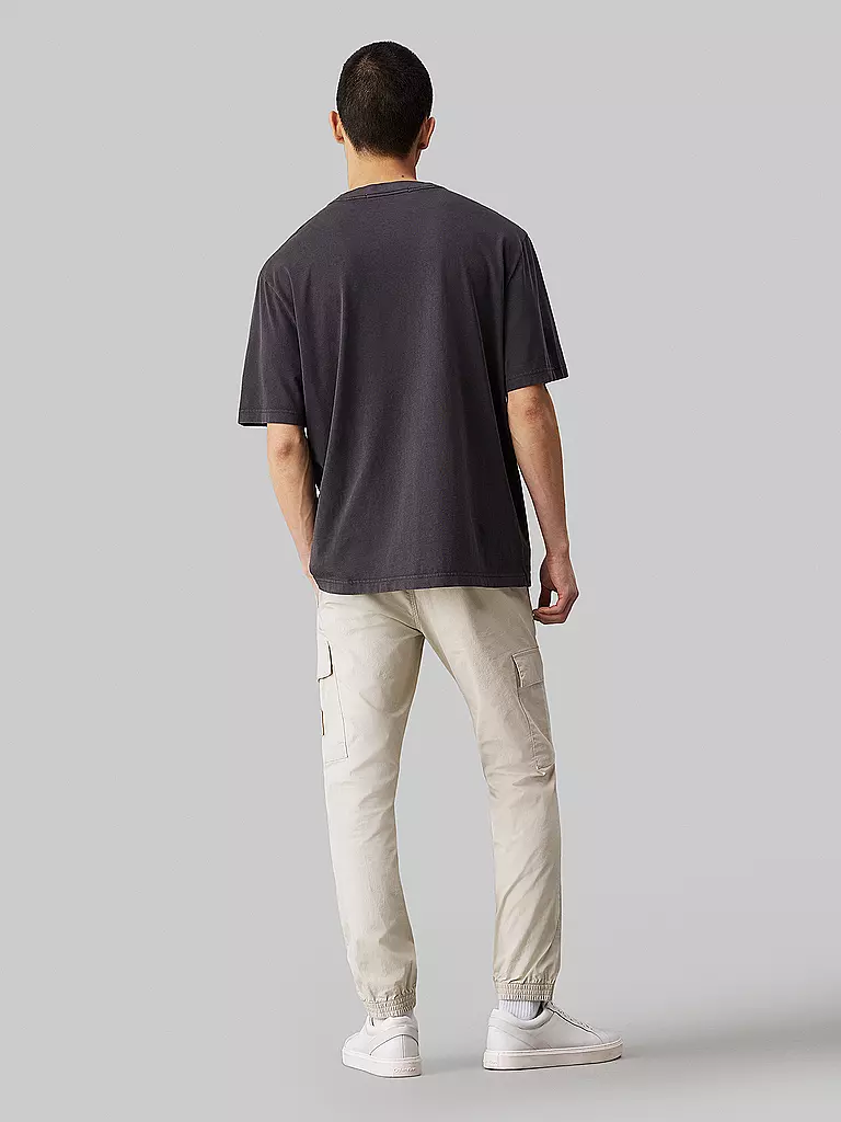 CALVIN KLEIN JEANS | Cargohose Skinny Fit | creme