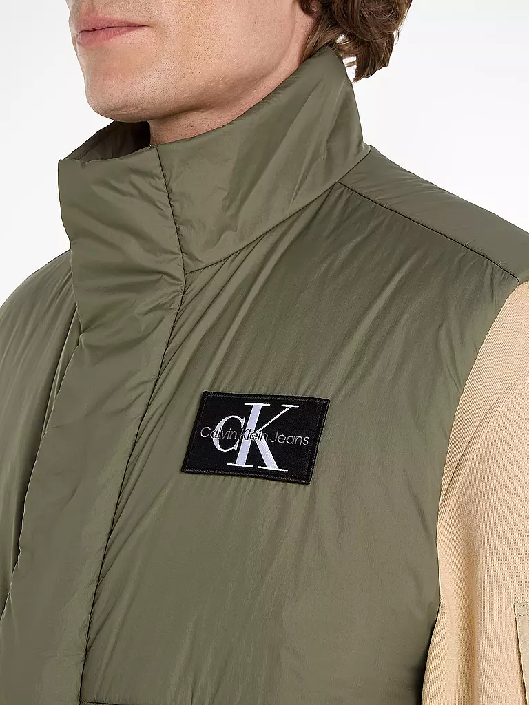 CALVIN KLEIN JEANS | Gilet | olive