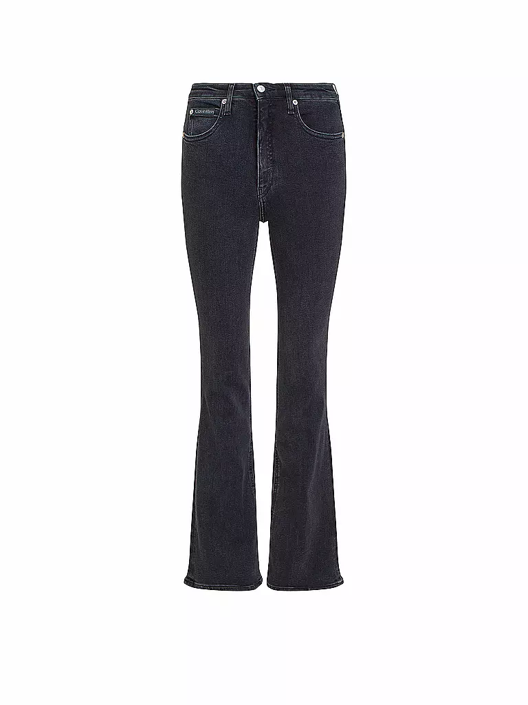 CALVIN KLEIN JEANS | Jeans Flared Fit | schwarz