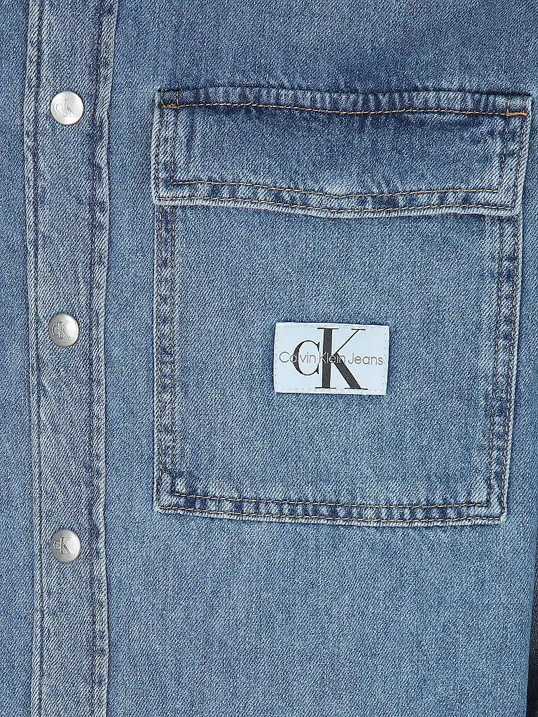 CALVIN KLEIN JEANS | Jeanshemd  | blau