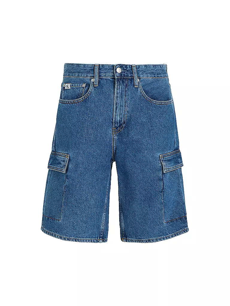 CALVIN KLEIN JEANS | Jeansshorts  | blau