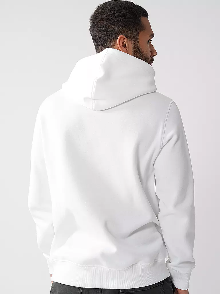 CALVIN KLEIN JEANS | Kapuzensweater - Hoodie  | weiss