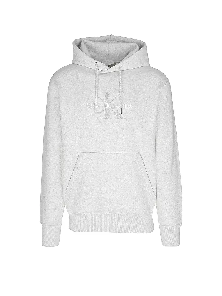 CALVIN KLEIN JEANS | Kapuzensweater - Hoodie | grau