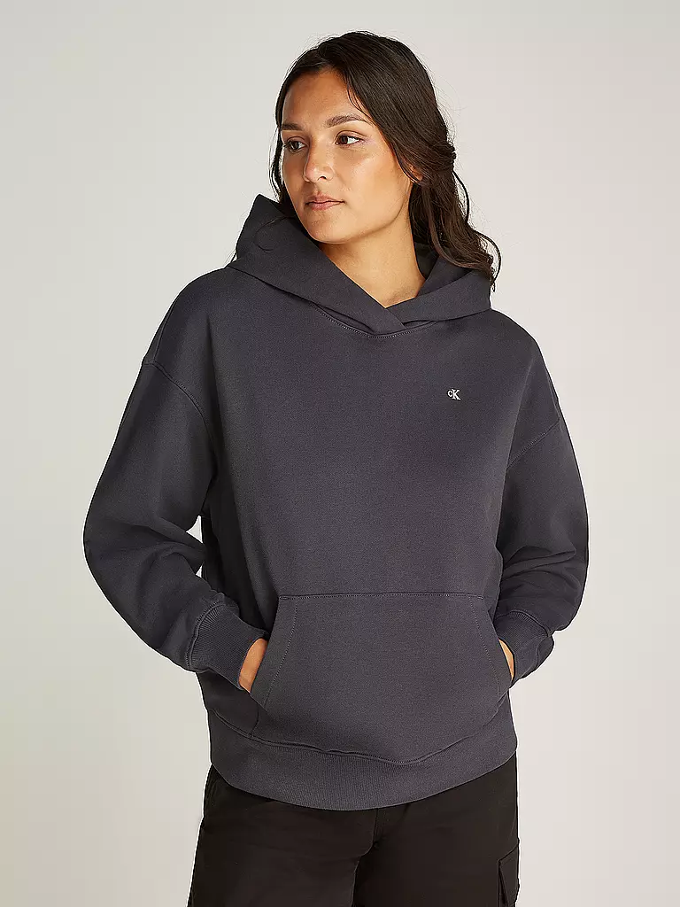 CALVIN KLEIN JEANS | Kapuzensweater - Hoodie | grau