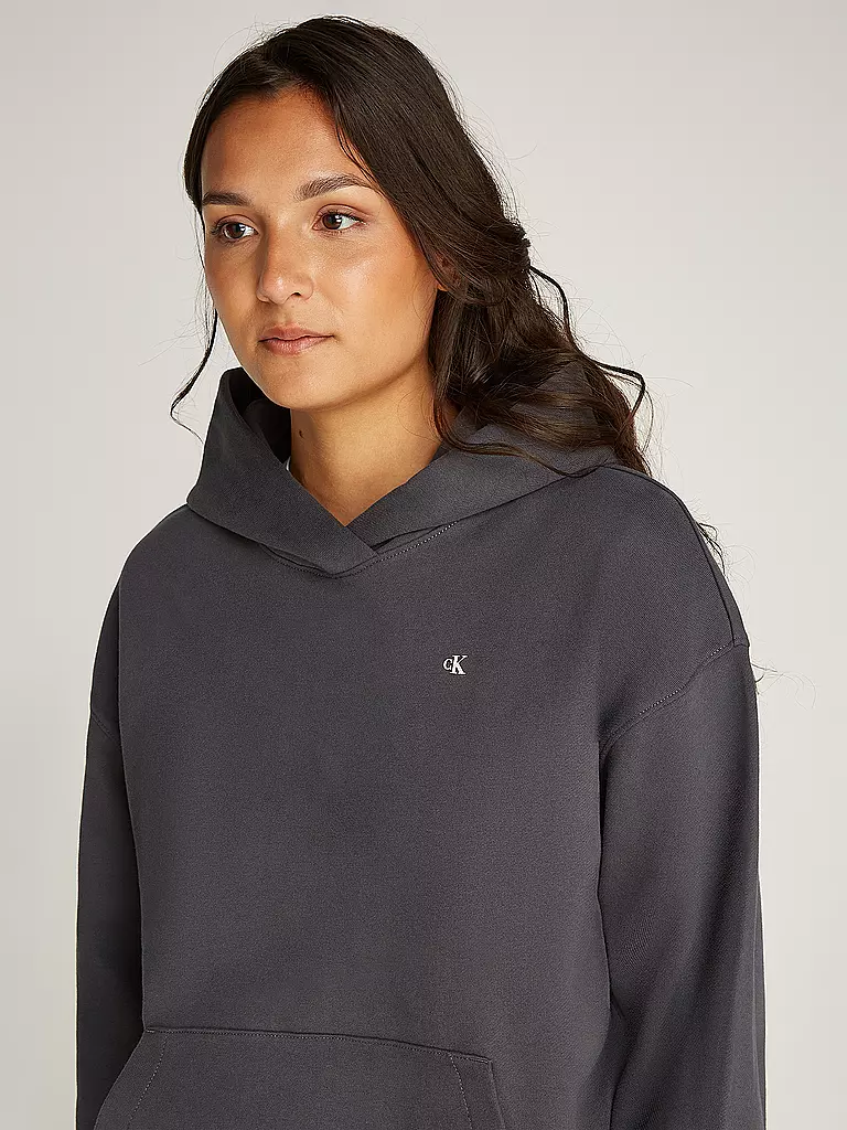 CALVIN KLEIN JEANS | Kapuzensweater - Hoodie | grau