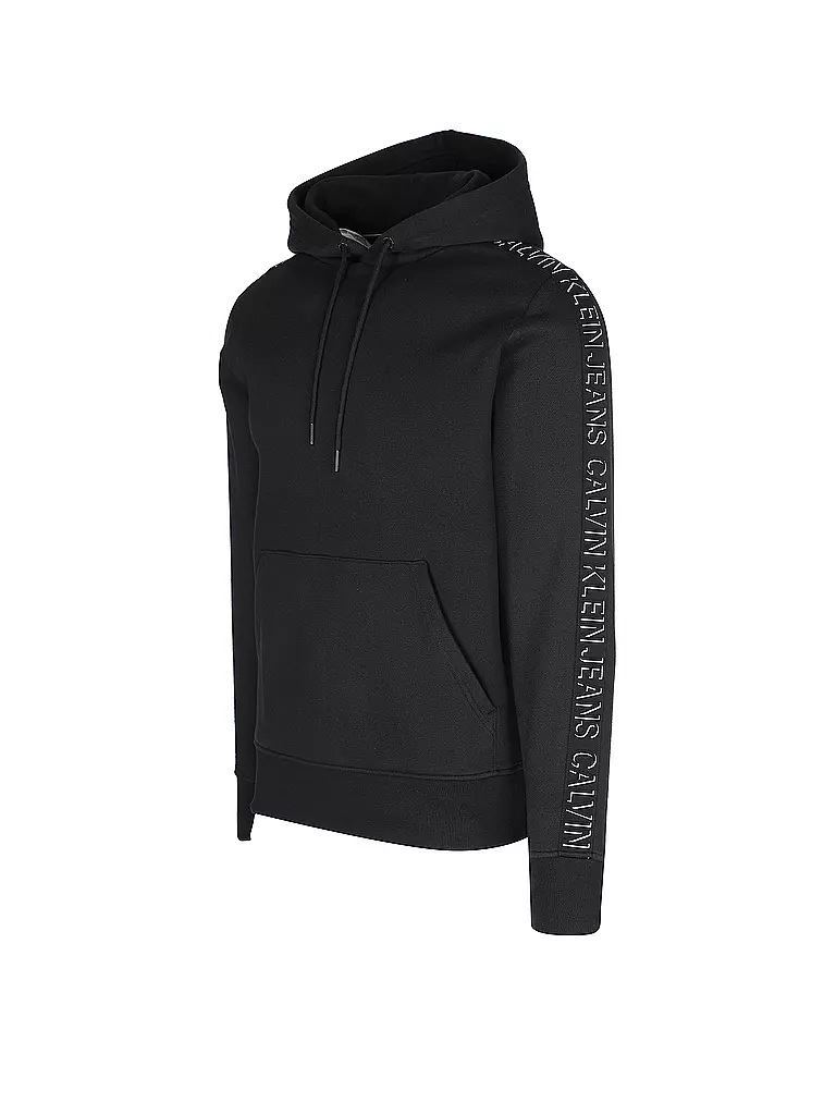 CALVIN KLEIN JEANS | Kapuzensweater - Hoodie | schwarz