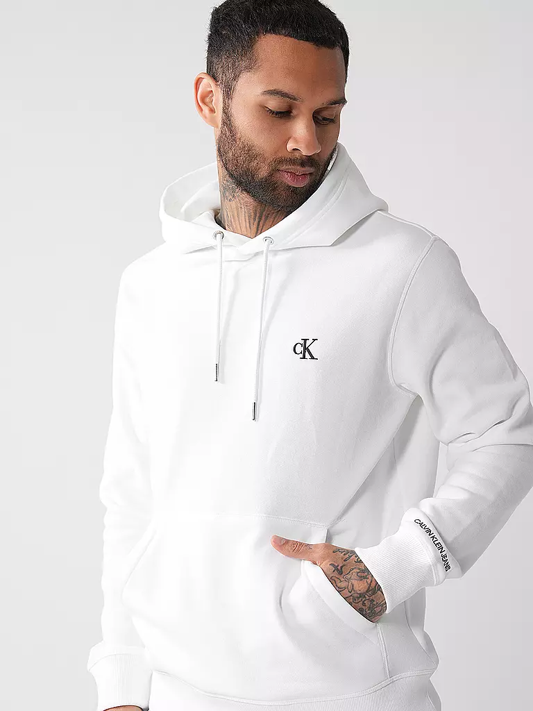 CALVIN KLEIN JEANS | Kapuzensweater - Hoodie | schwarz