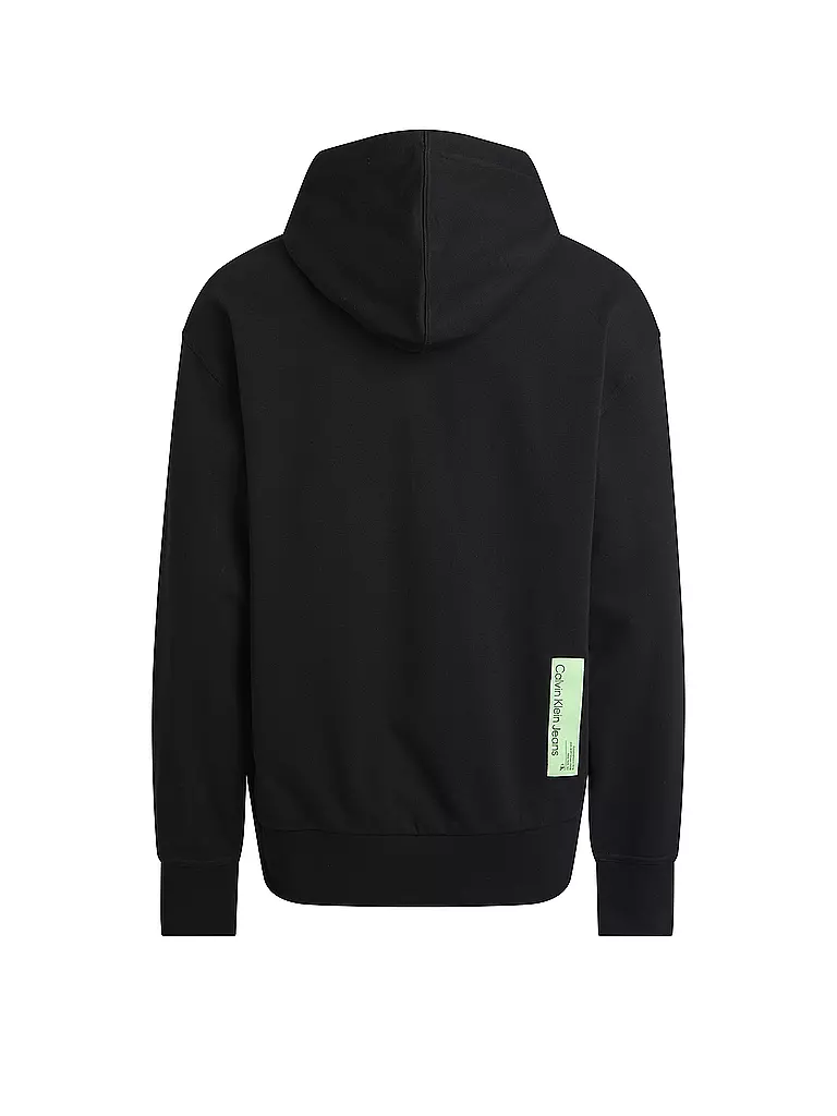 CALVIN KLEIN JEANS | Kapuzensweater - Hoodie | schwarz