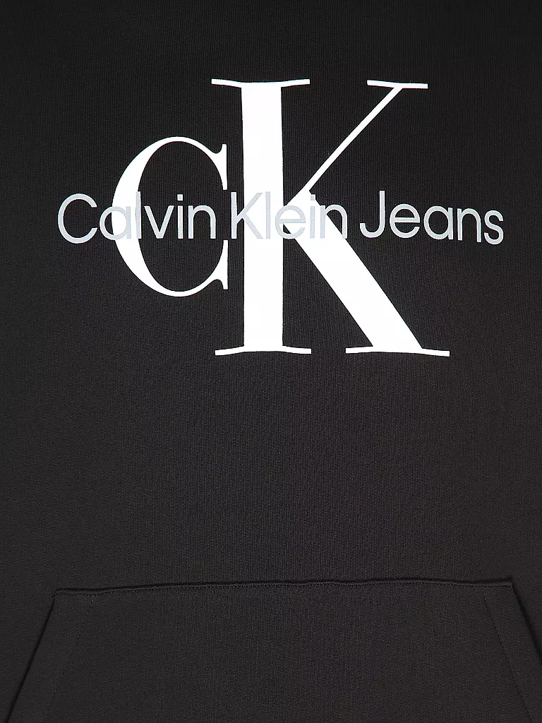 CALVIN KLEIN JEANS | Kapuzensweater - Hoodie | schwarz