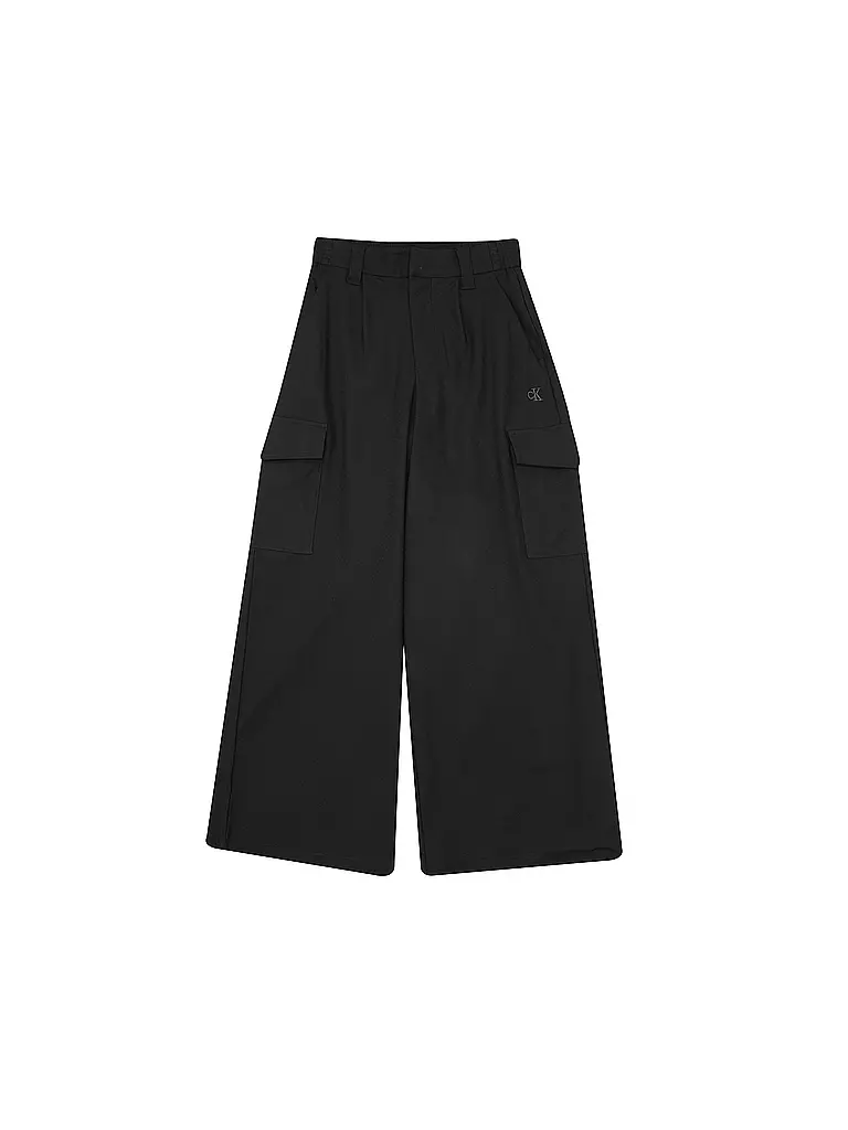 CALVIN KLEIN JEANS | Mädchen Cargohose | schwarz