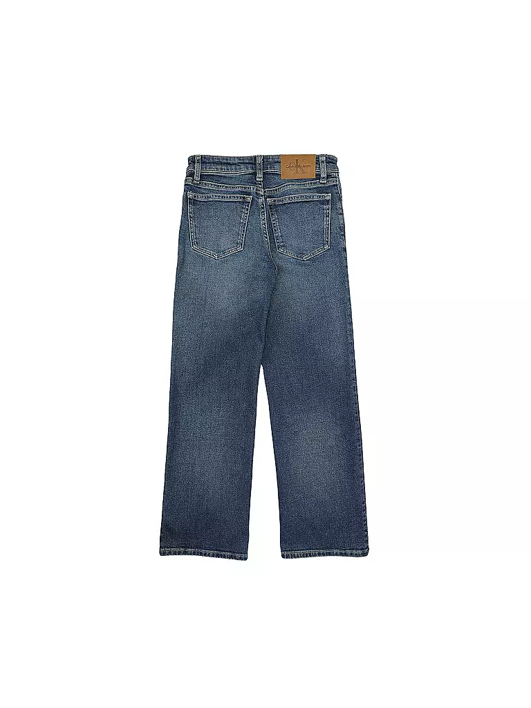 CALVIN KLEIN JEANS | Mädchen Jeans Wide Leg Fit  | blau