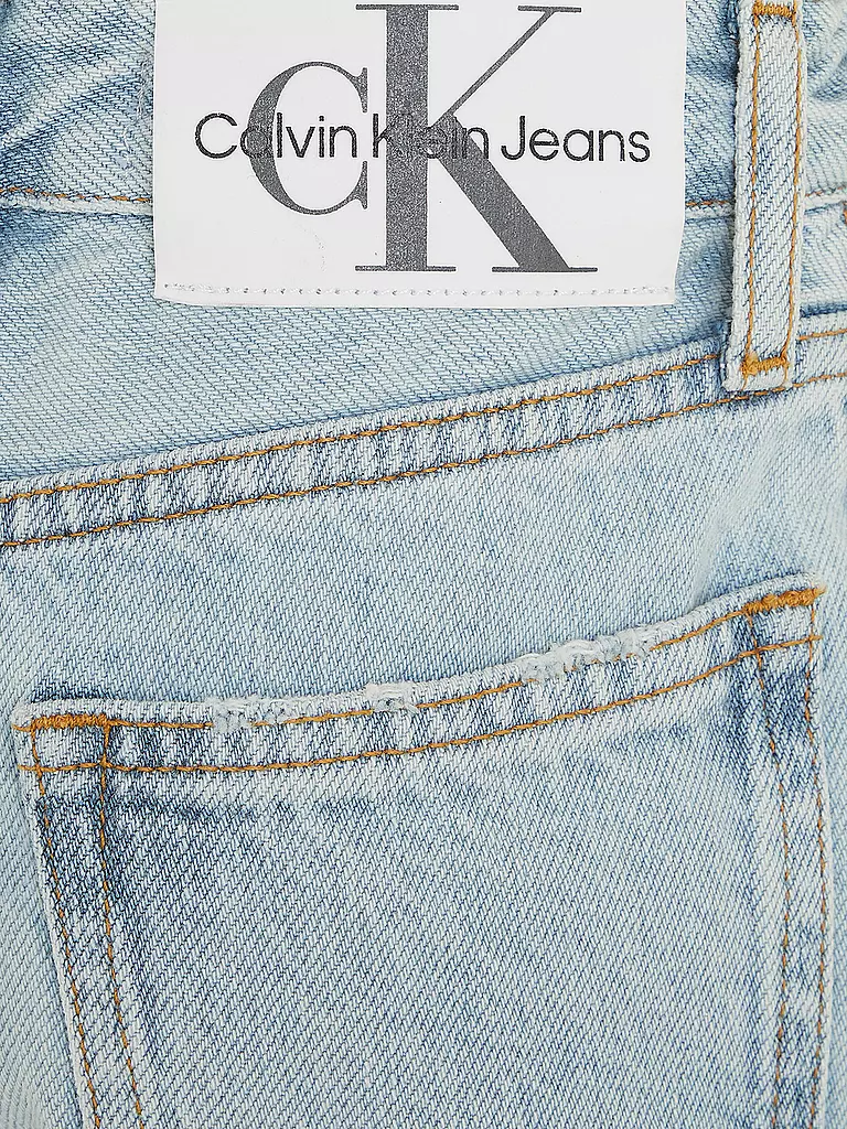 CALVIN KLEIN JEANS | Mädchen Jeanshorts  | hellblau