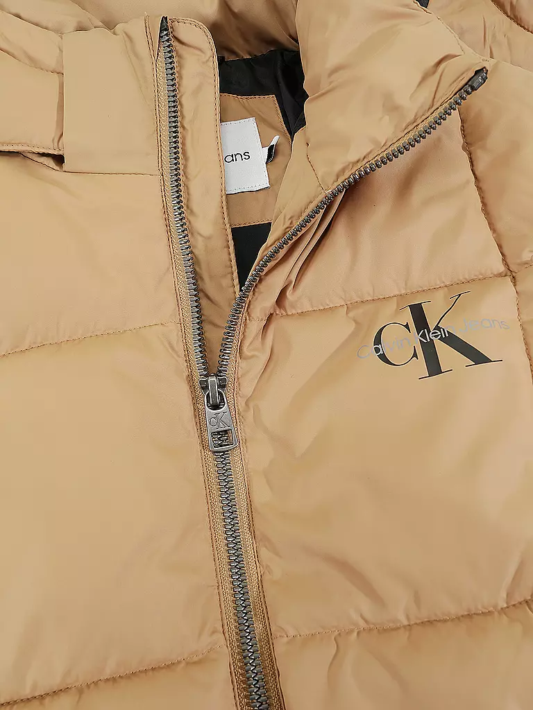 CALVIN KLEIN JEANS | Mädchen Steppjacke | camel