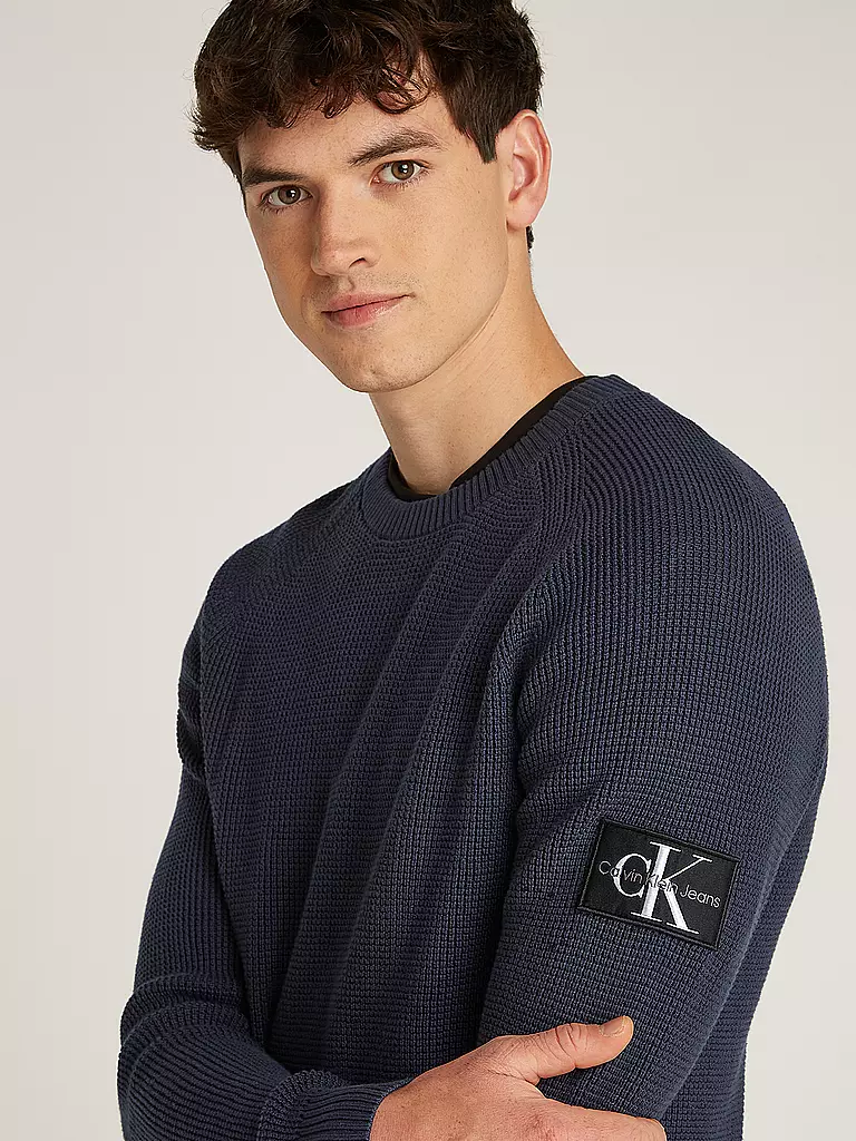 CALVIN KLEIN JEANS | Pullover  | grau