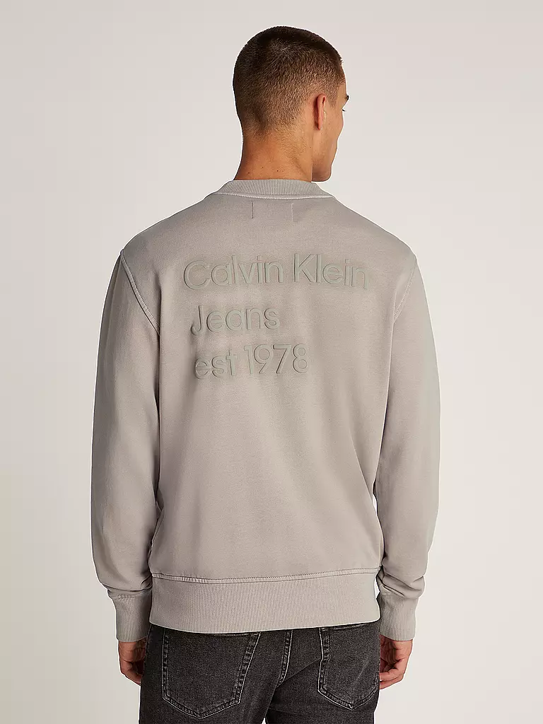 CALVIN KLEIN JEANS | Sweater | grau