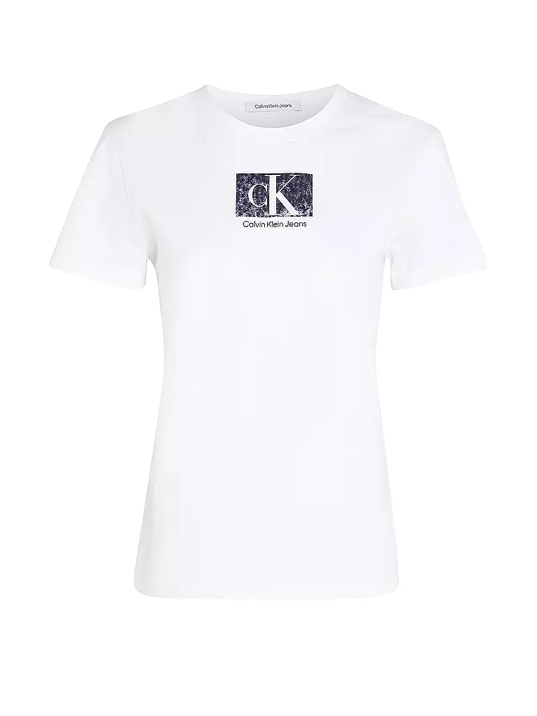 CALVIN KLEIN JEANS | T-Shirt  | weiss