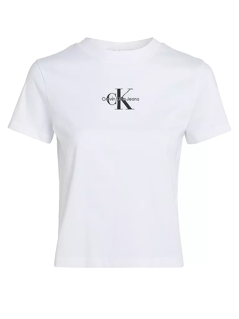 CALVIN KLEIN JEANS weiss T-Shirt