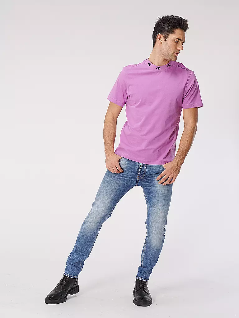 JEANS KLEIN CALVIN T-Shirt lila