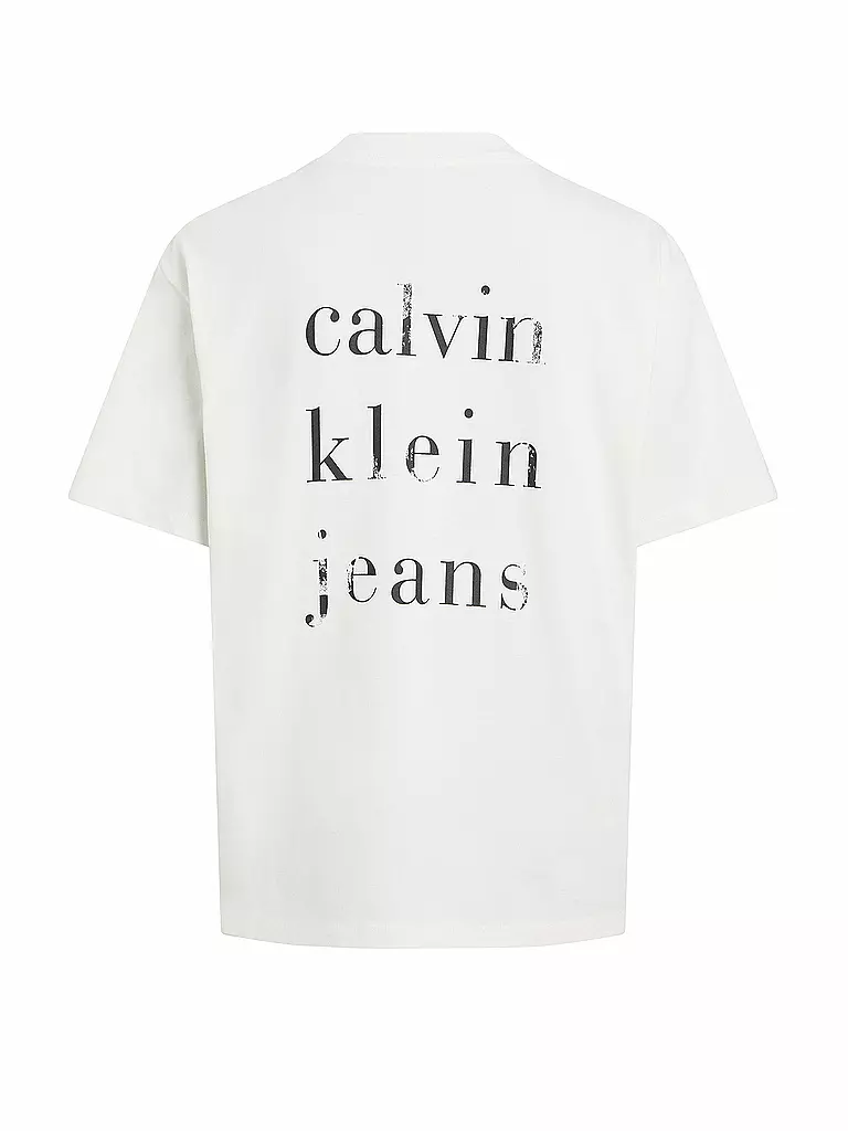 CALVIN KLEIN JEANS | T-Shirt  | weiss