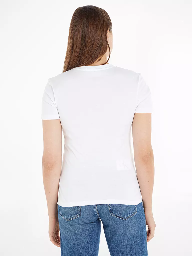 CALVIN KLEIN JEANS | T-Shirt  | weiss