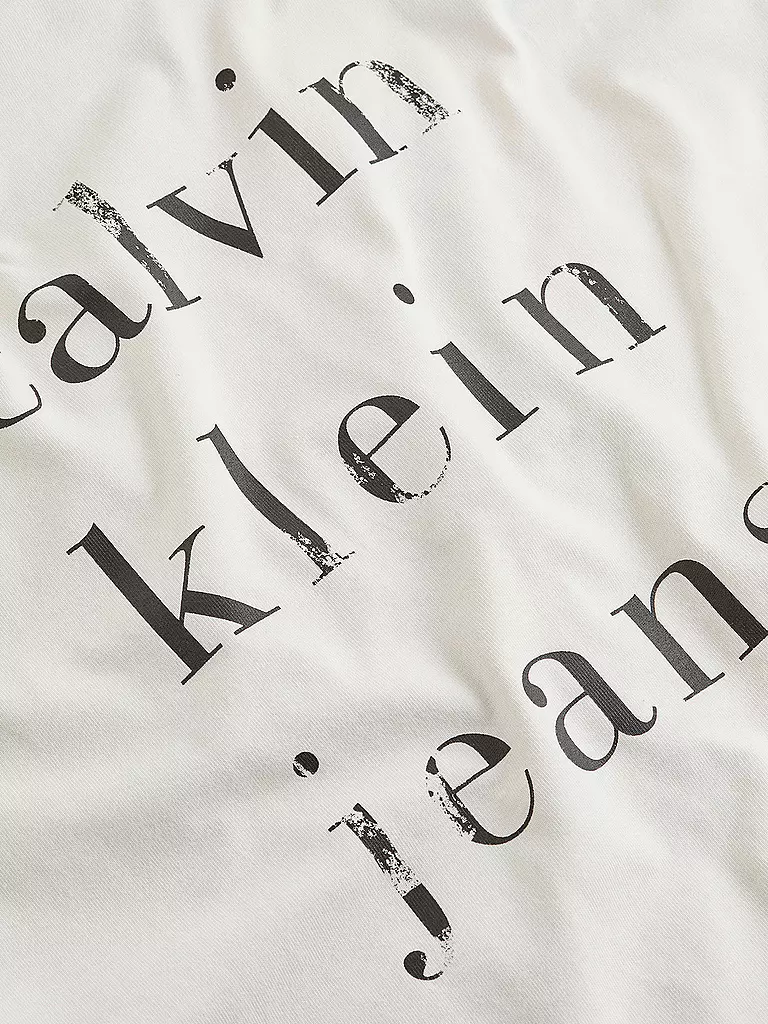 CALVIN KLEIN JEANS | T-Shirt  | weiss