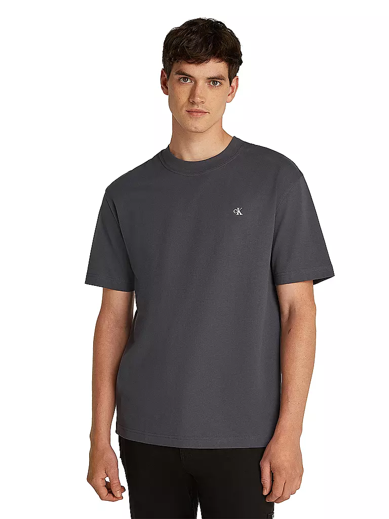 CALVIN KLEIN JEANS | T-Shirt  | grau