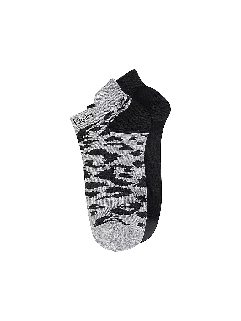 CALVIN KLEIN |  Sneakersocken 2er Pkg black | schwarz