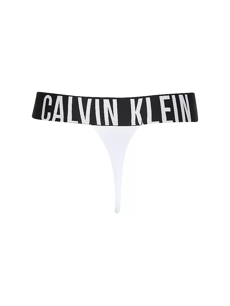 CALVIN KLEIN | Bikinihose - String | blau