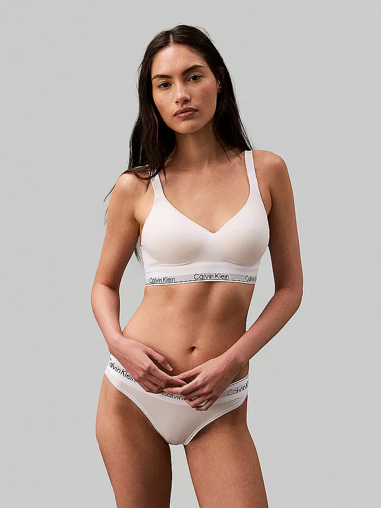 CALVIN KLEIN | Bustier - Bralette  | weiss