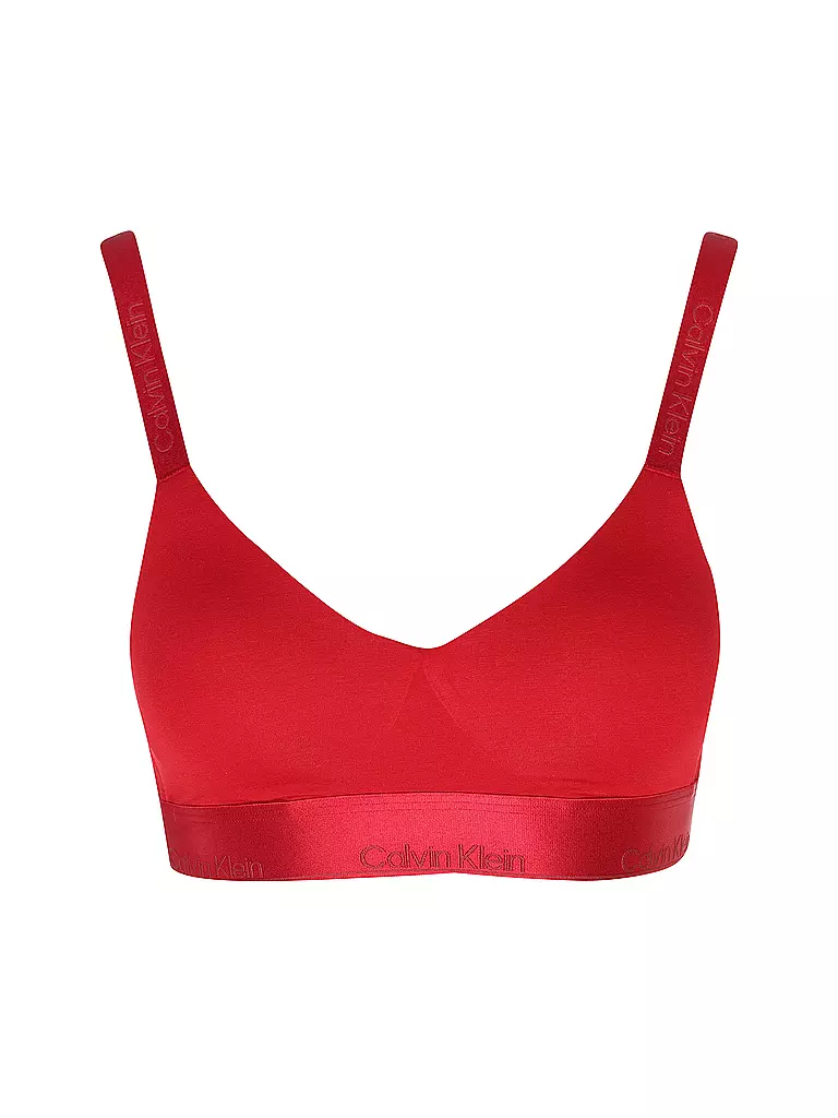 CALVIN KLEIN | Bustier red  | rot