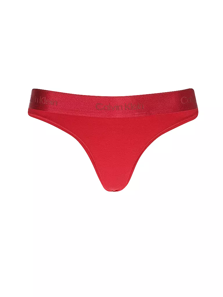 CALVIN KLEIN | String red | rot