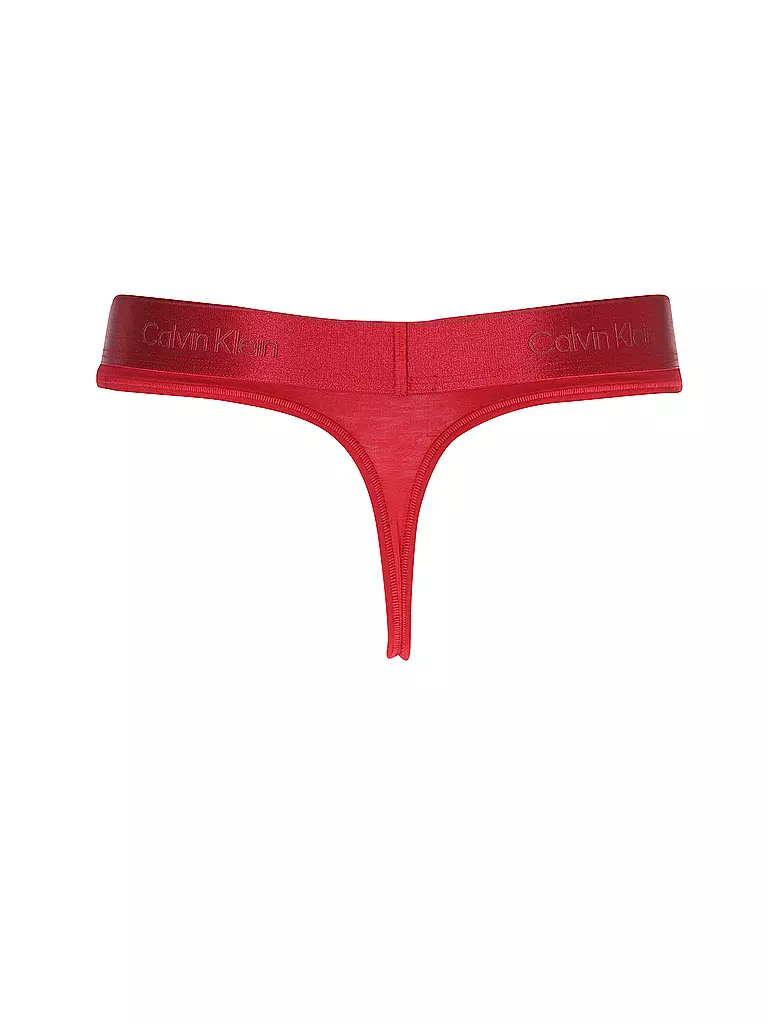 CALVIN KLEIN | String red | rot