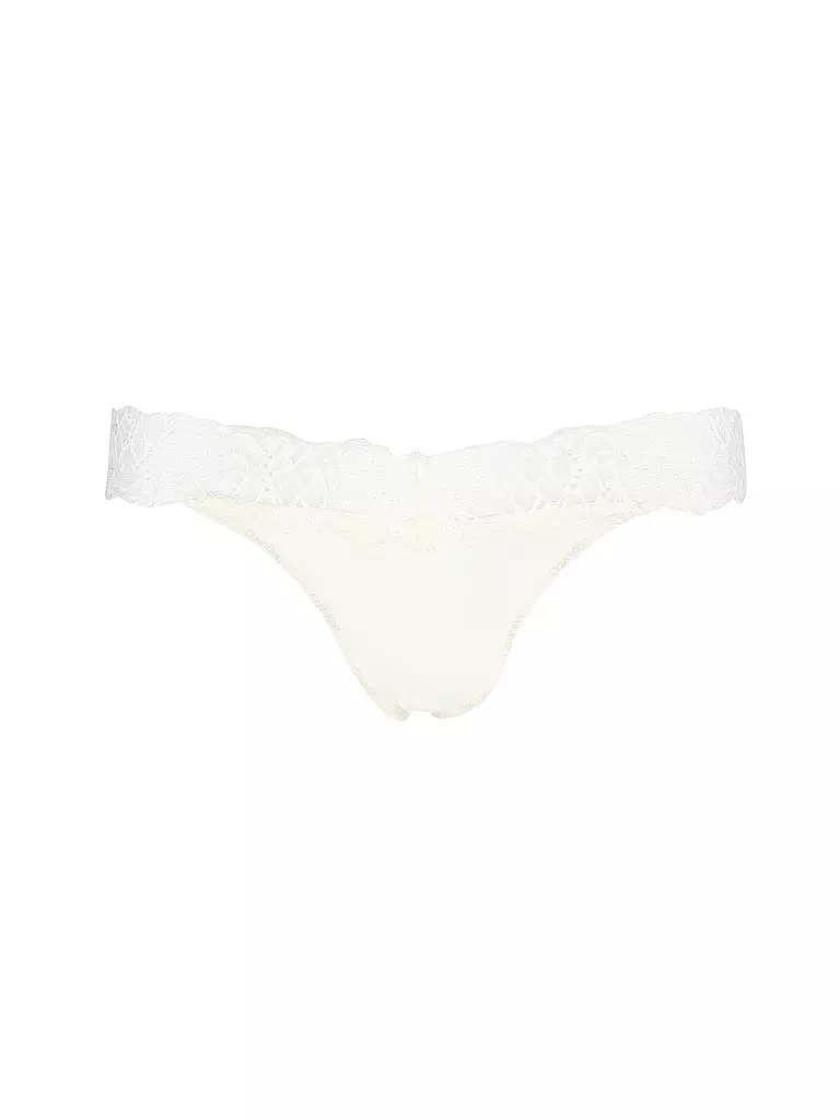 CALVIN KLEIN | String white  | creme