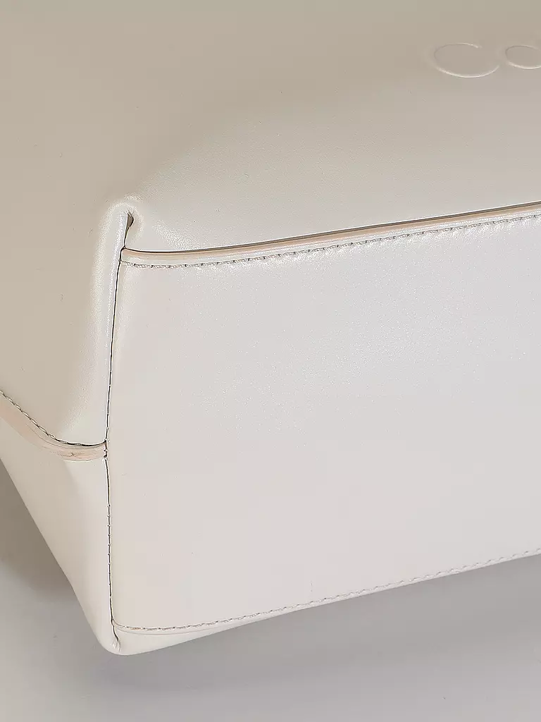 CALVIN KLEIN | Tasche - Hobe EMBOSSED Medium  | creme