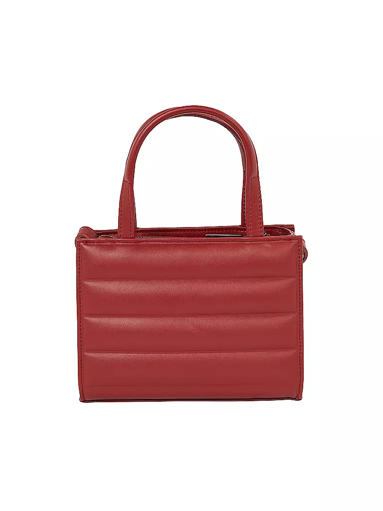 CALVIN KLEIN | Tasche - Mini Tote Bag QUILT  | rot