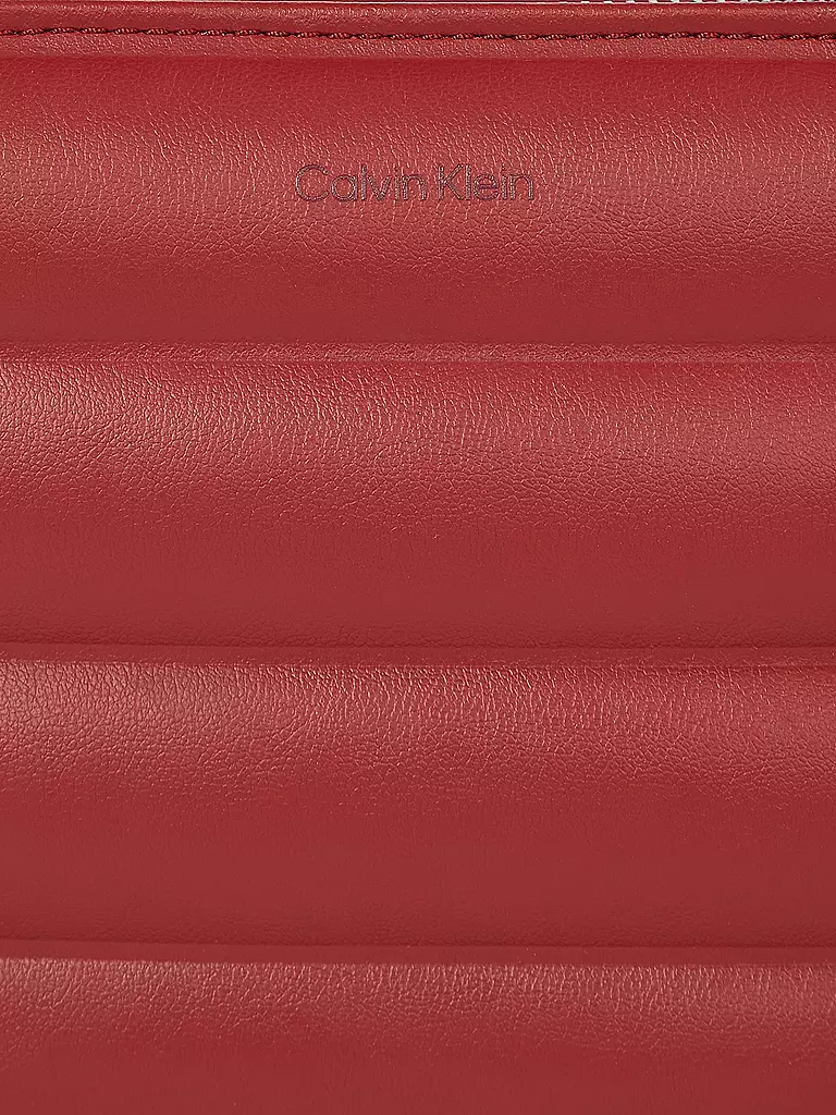 CALVIN KLEIN | Tasche - Mini Tote Bag QUILT  | rot