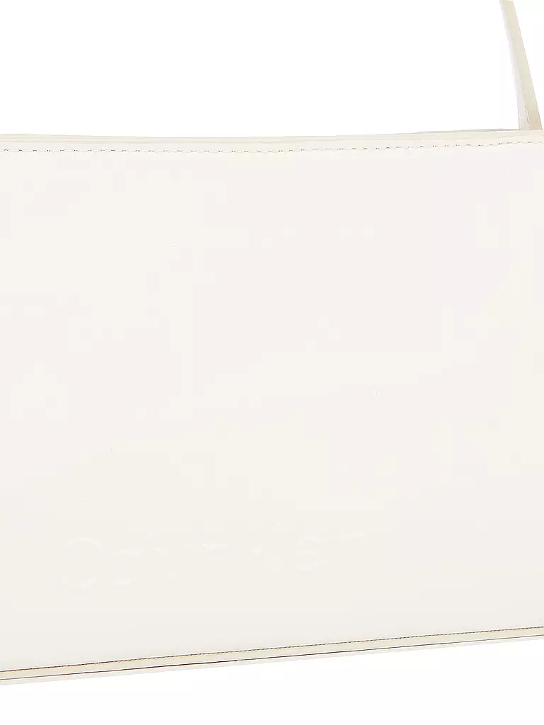 CALVIN KLEIN | Tasche - Schultertasche EMBOSSED | weiss