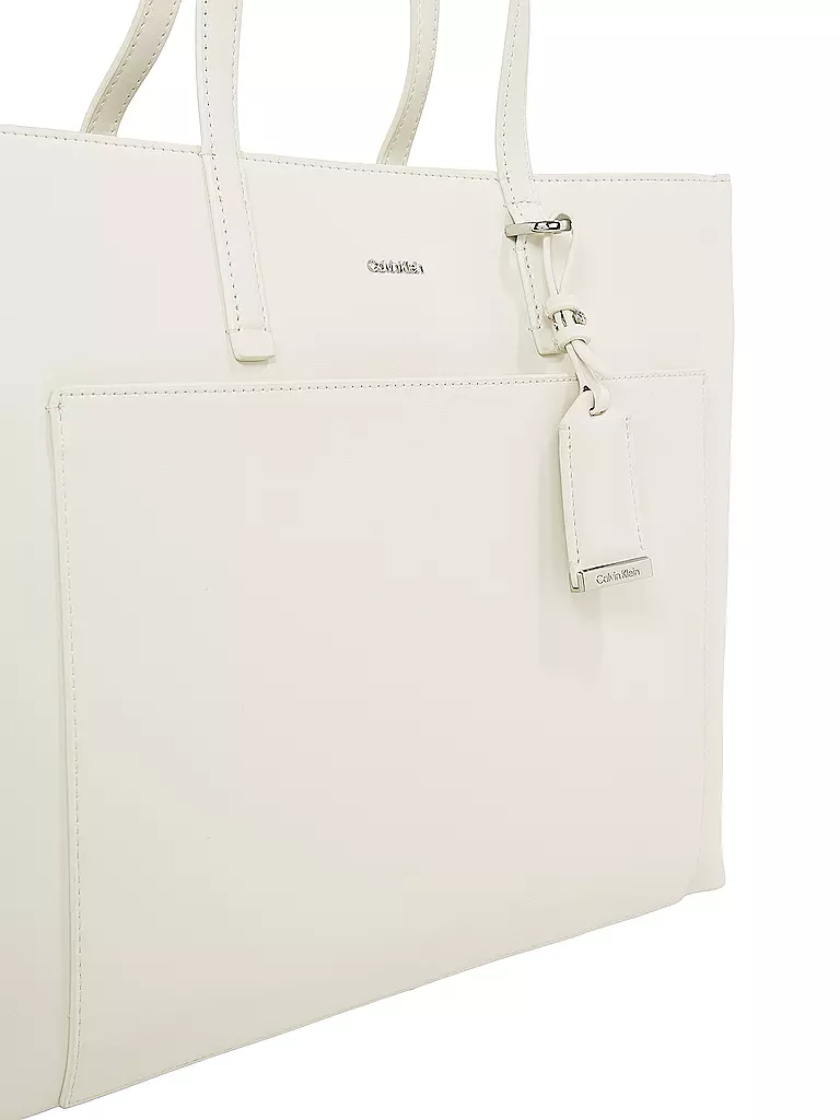 CALVIN KLEIN | Tasche - Shopper CK MUST Medium | weiss