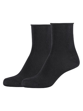 CAMANO | Rollsocken 2er Pkg black