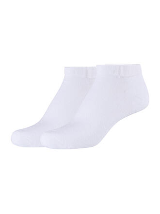 CAMANO | Sneakersocken Silky 2er Pkg white