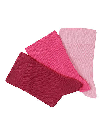 CAMANO | Mädchen Socken 3er Pkg orchid smoke