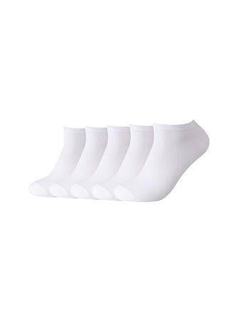 CAMANO | Sneaker Socken 5er Pkg white