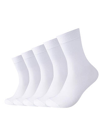 CAMANO | Socken BASIC 5-er Pkg white