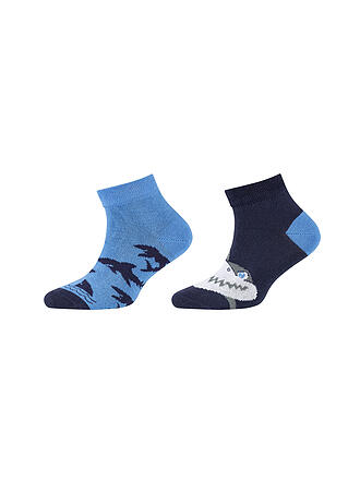 CAMANO | Jungen Socken 2er Pkg. paris blue 