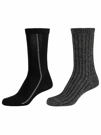 CAMANO | Socken 2er Pkg. black