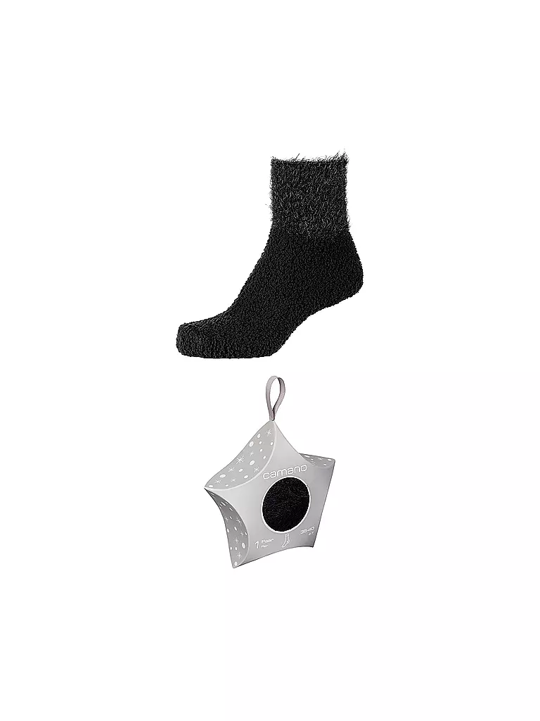 CAMANO | Geschenkebox Socken black | schwarz