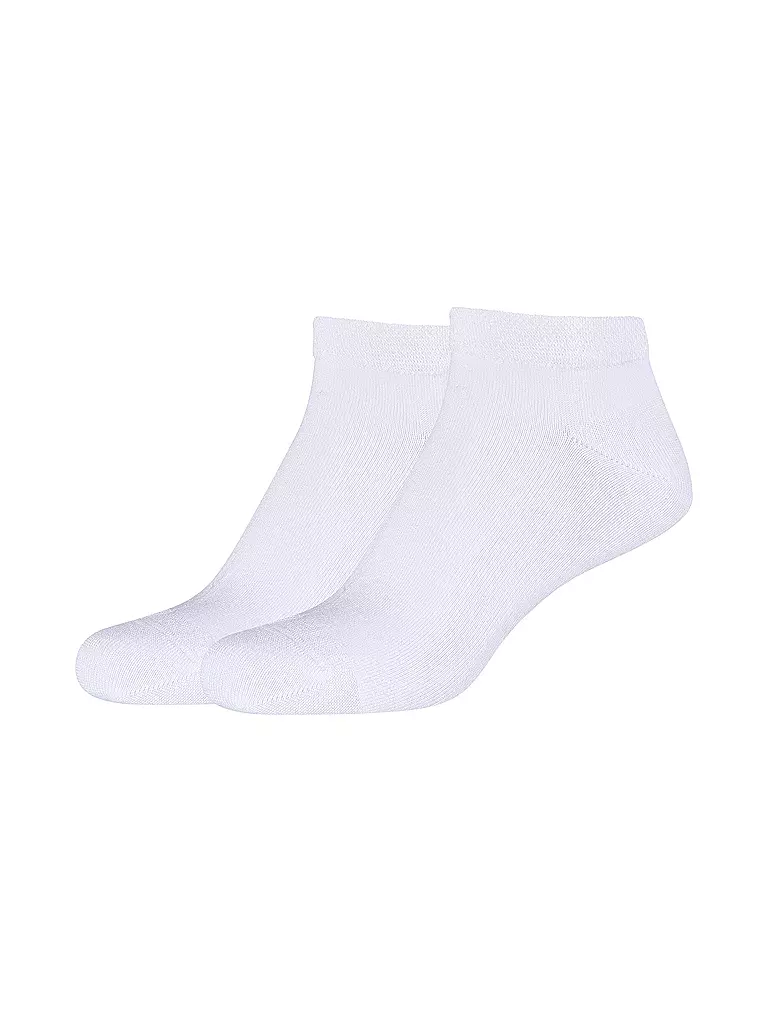 CAMANO | Herren-Sneakersocken 2er Pkg white | weiss