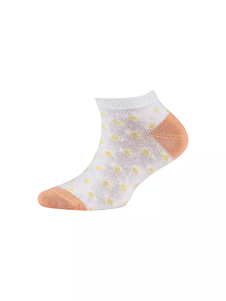 CAMANO | Mädchen Sneaker Socken 4er Pkg  white mix | creme