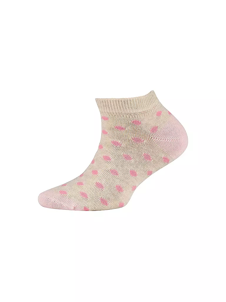 CAMANO | Mädchen Sneaker Socken 4er Pkg  white mix | creme